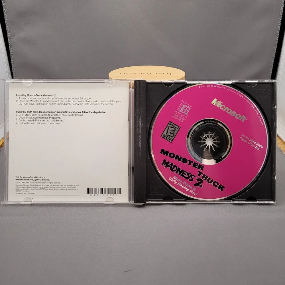Monster Truck Madness 2 Microsoft (PC CD-ROM, 1998)